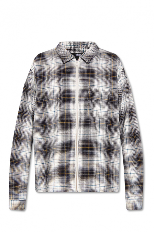 CamaragrancanariaShops Switzerland Black Checked shirt Stussy